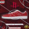 NBA Houston Basketball New Design Air Force 1 Sneakers Shoes
