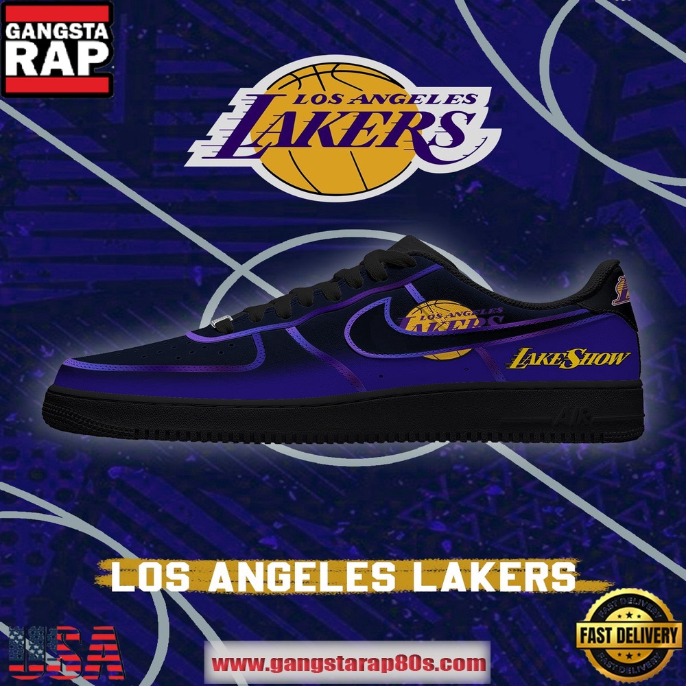 NBA Los Angeles Basketball New 2026 Version Air Force 1 Sneakers Shoes