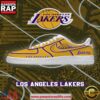 NBA Los Angeles Basketball New Design Air Force 1 Sneakers Shoes