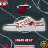 NBA Miami Basketball New Design Air Force 1 Sneakers Shoes