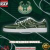 NBA Milwaukee Basketball Unique Sports Design Air Force 1 Sneakers Shoes