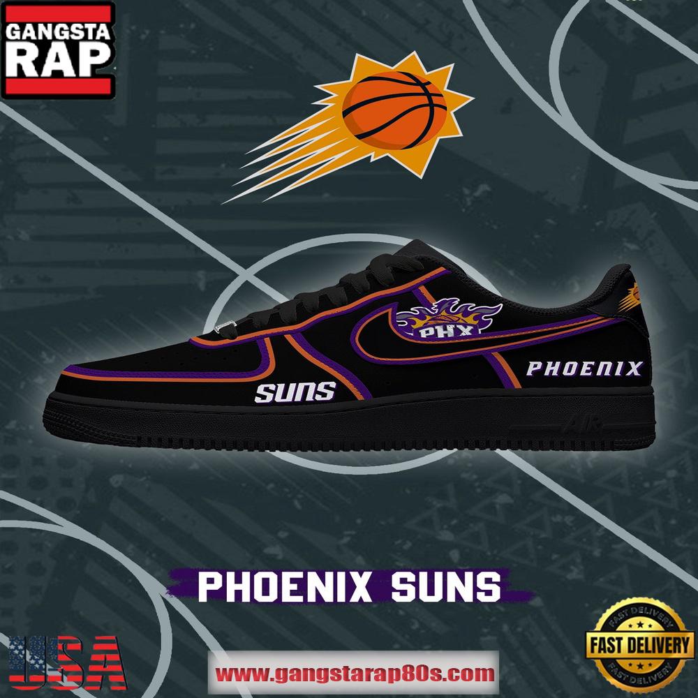 NBA Phoenix Basketball Limited Edition 2026 Version Air Force 1 Sneakers Shoes