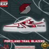NBA Portland Trail Basketball Limited Style New 2026 Version Air Force 1 Sneakers Shoes