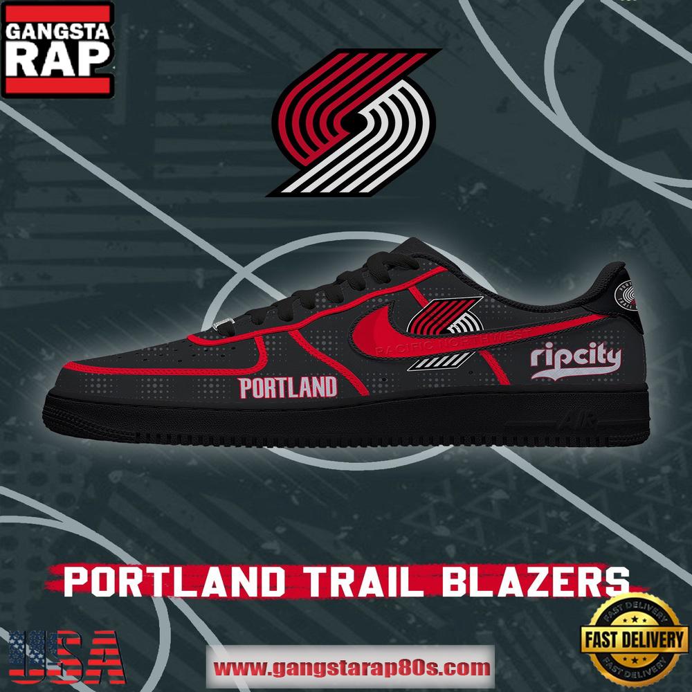 NBA Portland Trail Basketball Premium New 2026 Version Air Force 1 Sneakers Shoes