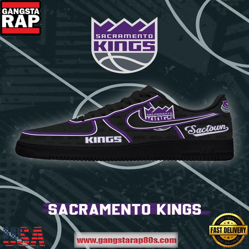 NBA Sacramento Basketball Limited Edition 2026 Version Air Force 1 Sneakers Shoes