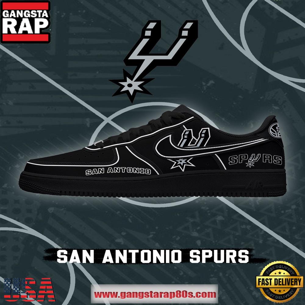 NBA San Antonio Basketball Limited Edition 2026 Version Air Force 1 Sneakers Shoes