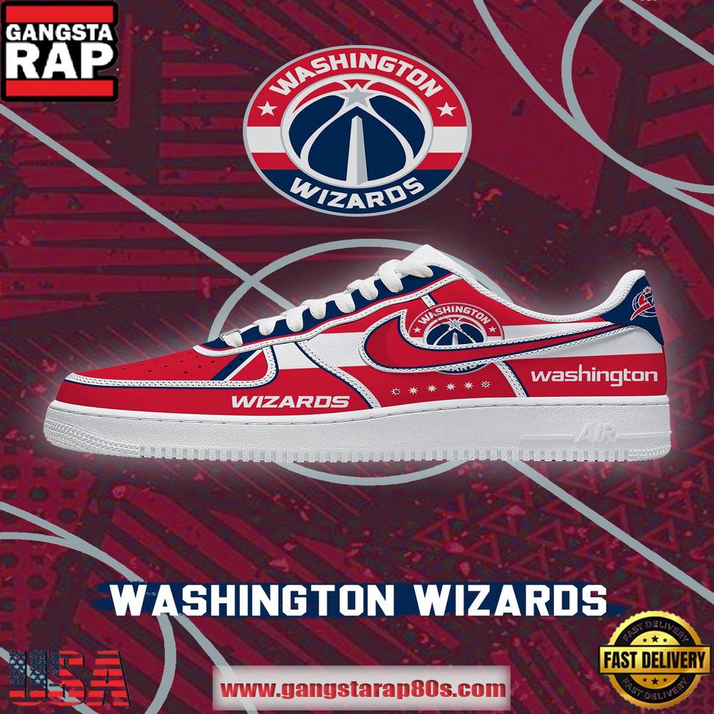 NBA Washington Basketball Limited Style New 2026 Version Air Force 1 Sneakers Shoes