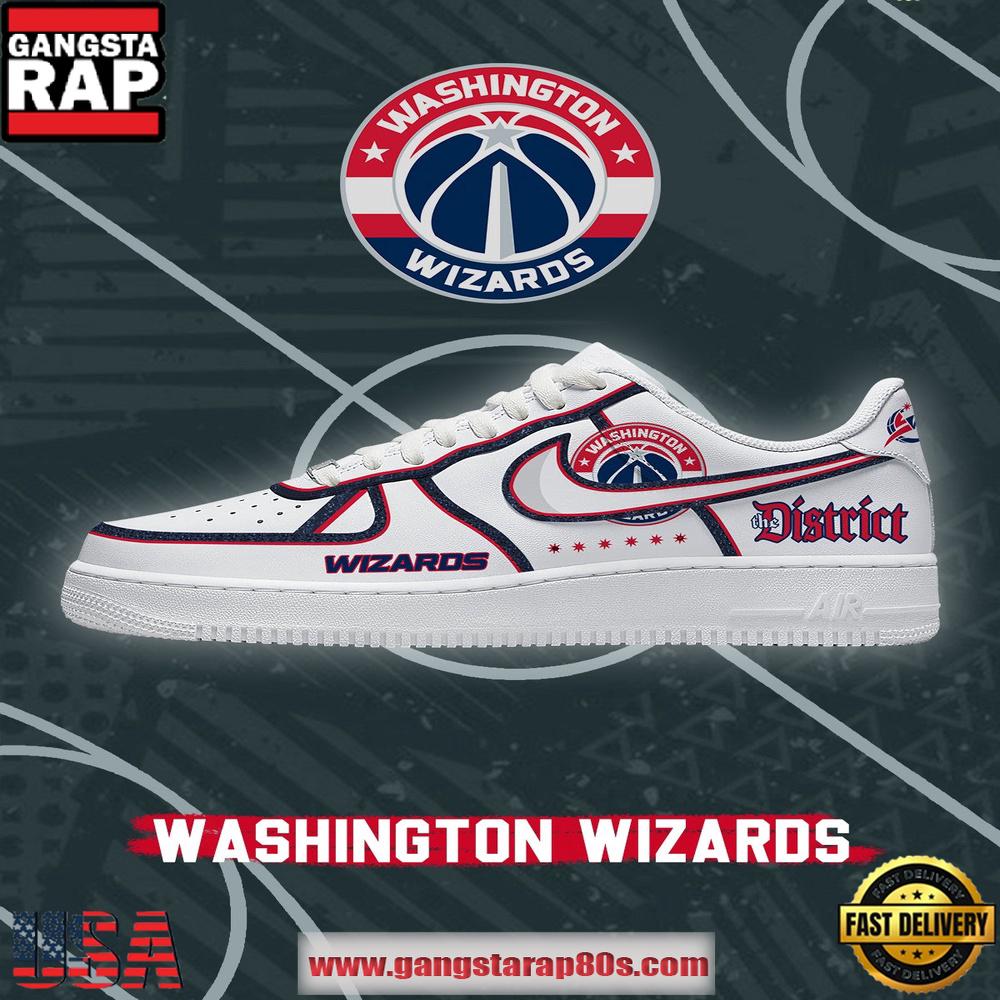 NBA Washington Basketball Premium New 2026 Version Air Force 1 Sneakers Shoes