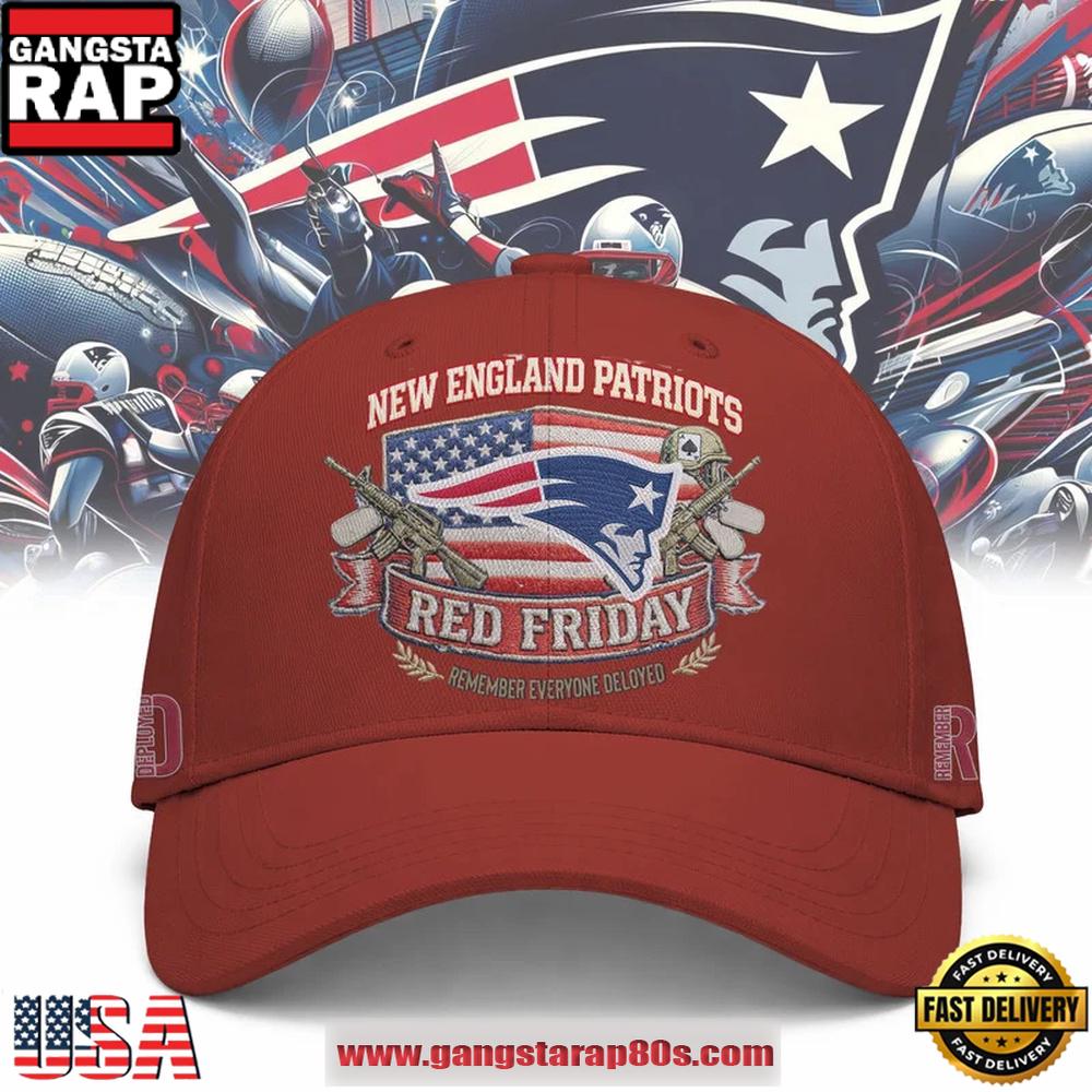 New England Patriots NFL RED Friday Classic Cap Hats