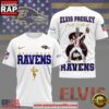 NFL Baltimore Ravens x Elvis Presley 2026 Unisex T-Shirt 2 NFL Baltimore Ravens x Elvis Presley 2026 Unisex T-Shirt