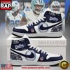 NFL Dallas Cowboys Trending Football Sneakers Nike Air Jordan 1 Shoes