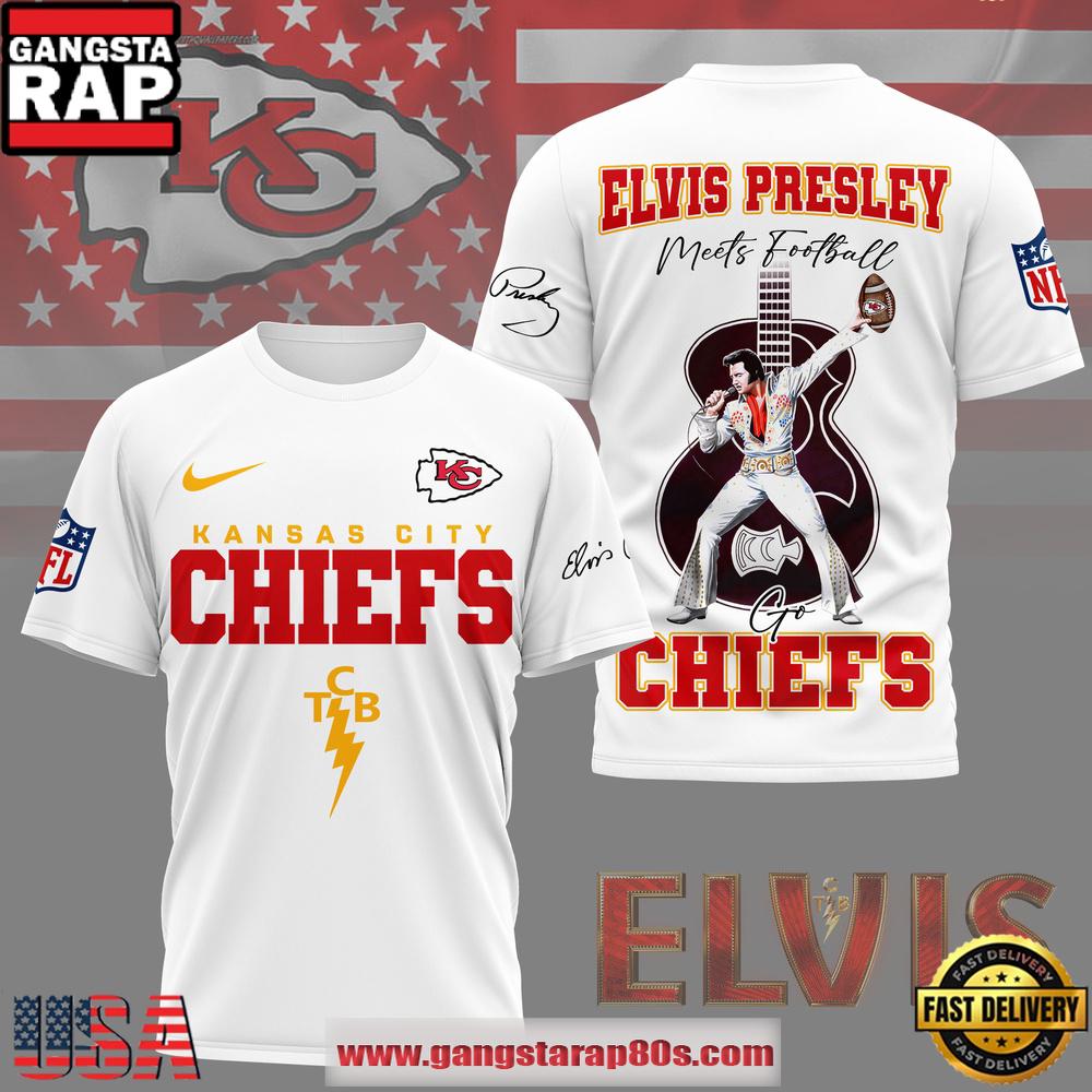 NFL Kansas City Chiefs x Elvis Presley 2026 Unisex T-Shirt NFL Kansas City Chiefs x Elvis Presley 2026 Unisex T-Shirt