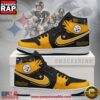 NFL Pittsburgh Steelers Trending Football Sneakers Nike Air Jordan 1 Shoes