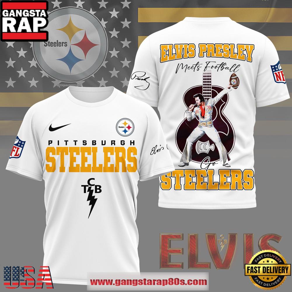 NFL Pittsburgh Steelers x Elvis Presley 2026 Unisex T-Shirt
