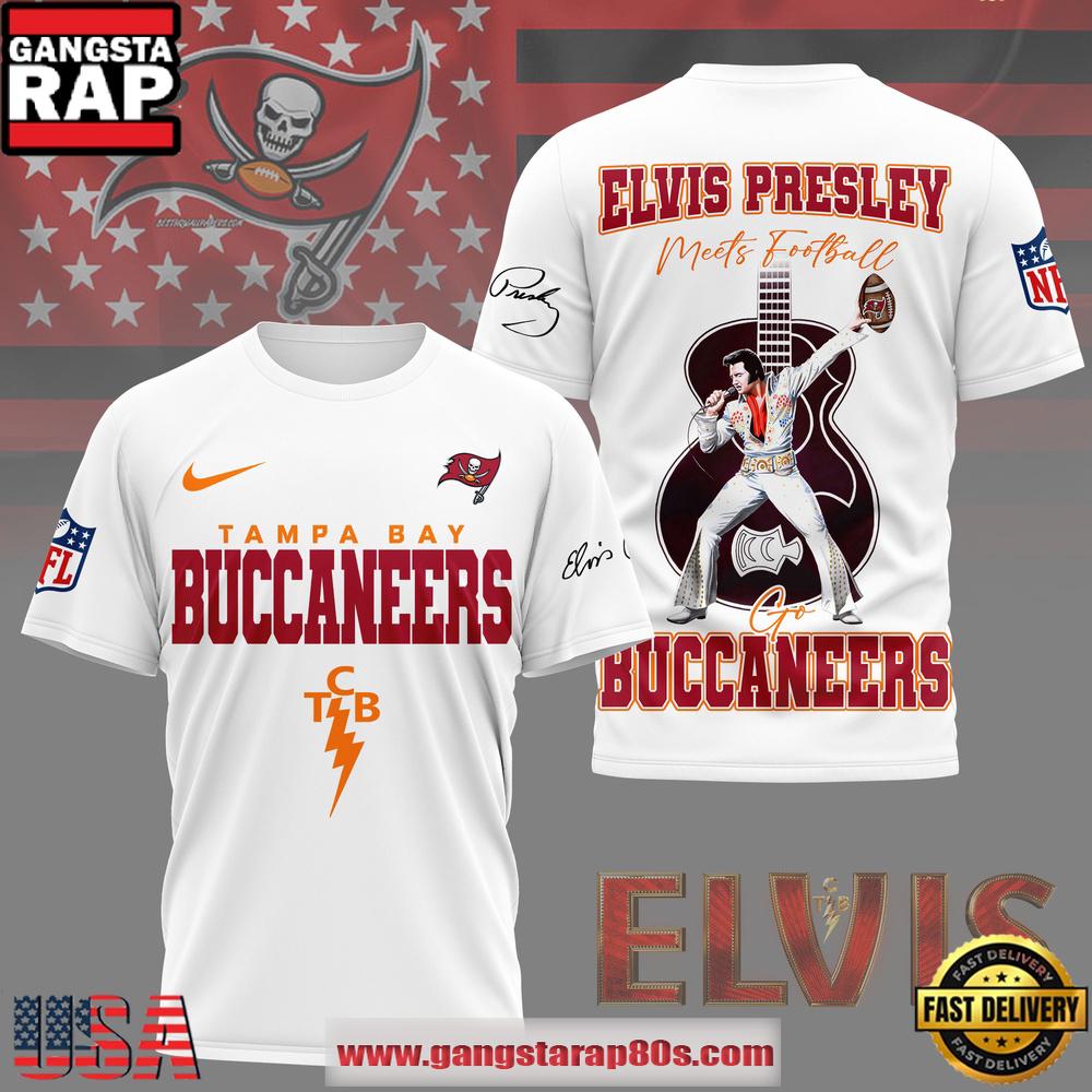 NFL Tampa Bay Buccaneers x Elvis Presley 2026 Unisex T-Shirt