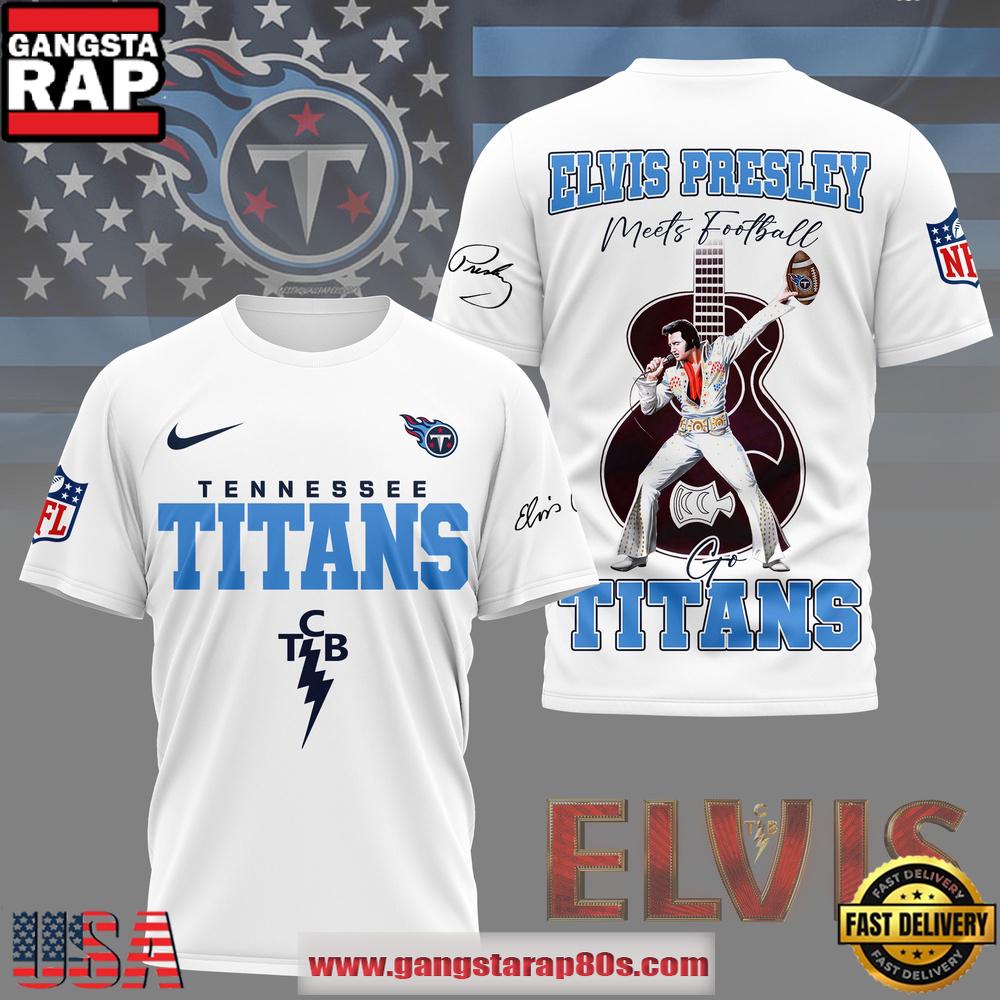 NFL Tennessee Titans x Elvis Presley 2026 Unisex T-Shirt