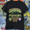 Northern Nash Knights NCHSAA 6A Boys Basketball Champions 2026 Logo Fan T-Shirt