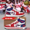 Ole Miss Rebels Custom Limited Edition Air Jordan 1 Sneakers Shoes