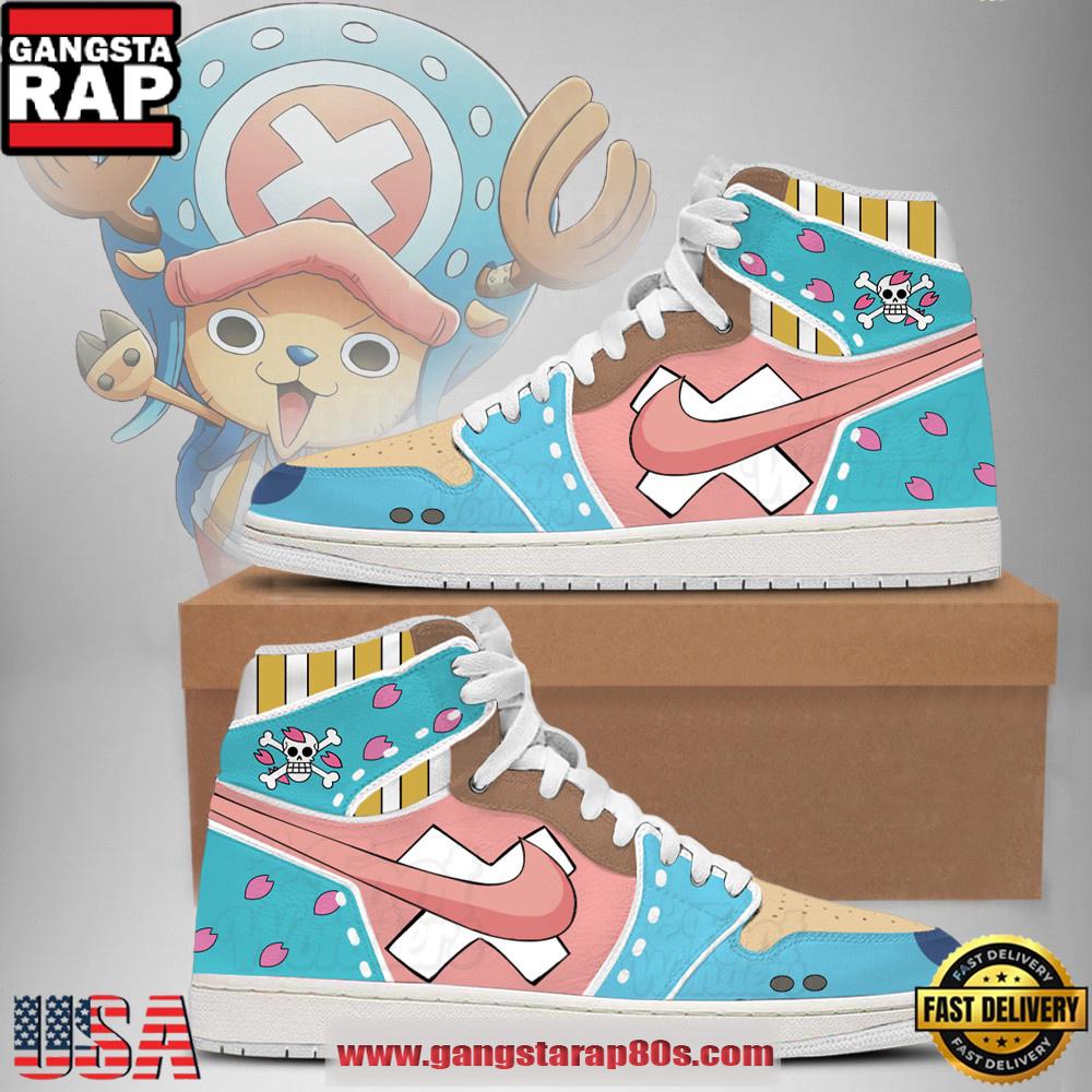 One Piece Chopper Limited Edition Nike Air Jordan 1 Sneakers Shoes One Piece Chopper Limited Edition Nike Air Jordan 1 Sneakers Shoes