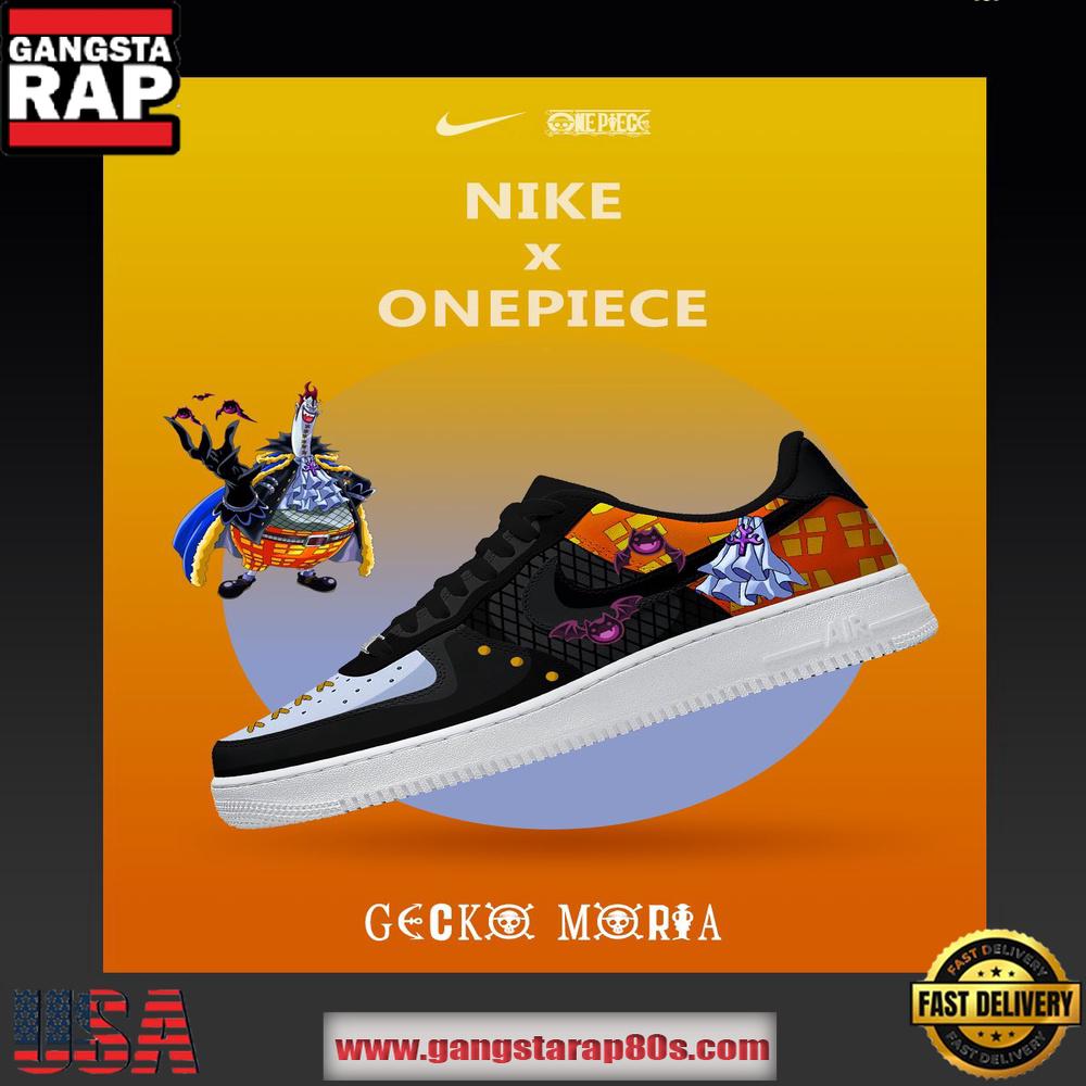 One Piece Gecko Moria Nike Air Force 1 Sneakers Fan Shoes