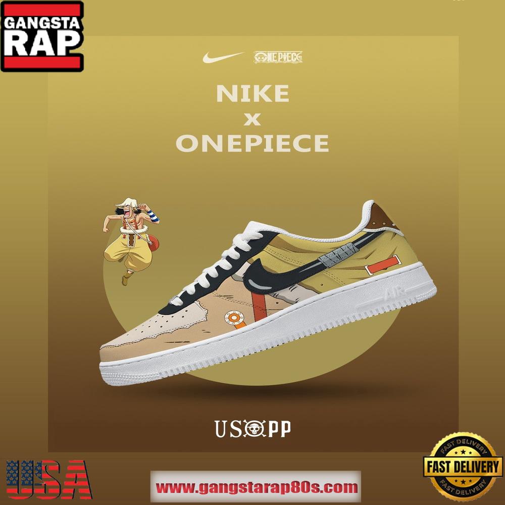 One Piece God Usopp V.3 Nike Air Force 1 Sneakers Fan Shoes