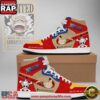 One Piece Wanted Luffy Red Limited Edition Nike Air Jordan 1 Sneakers Shoes