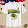 Oregon Ducks Quack Attack Eugene Oregon Football Helmet Grid T-Shirt