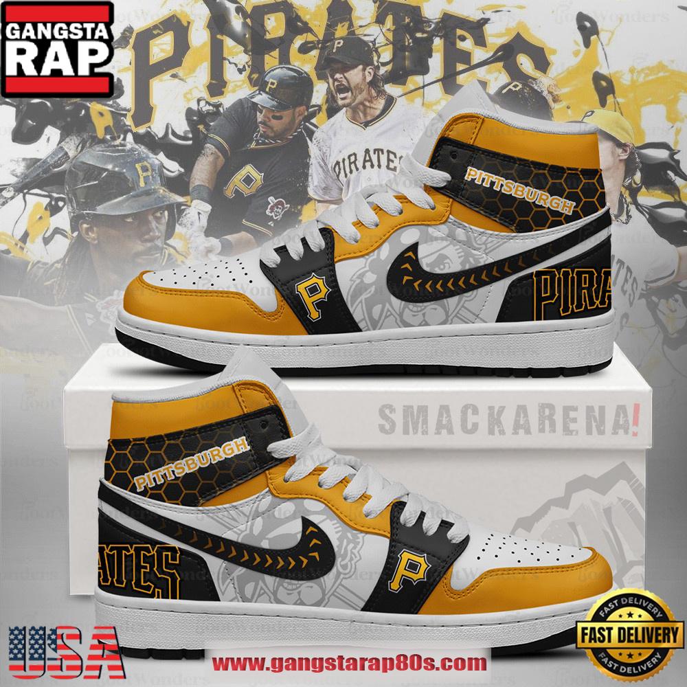 Pittsburgh Pirates MLB Trending Sneakers Air Jordan 1 High Top Shoes Pittsburgh Pirates MLB Trending Sneakers Air Jordan 1 High Top Shoes
