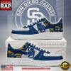 San Diego Padres MLB Unique Sports Air Force 1 Low Top Shoes Running Sneakers