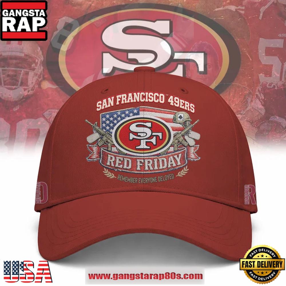 San Francisco 49ers NFL RED Friday Classic Cap Hats