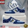 Tampa Bay Rays MLB Unique Sports Air Force 1 Low Top Shoes Running Sneakers