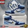 Tampa Bay Rays MLB Unique Sports Air Jordan 1 High Top Shoes Running Sneakers