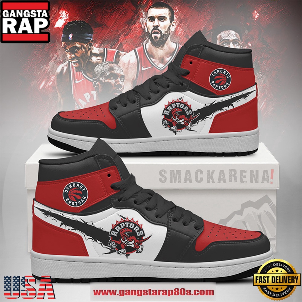 Toronto Raptors NBA New 2026 Version Air Jordan 1 High Top Shoes