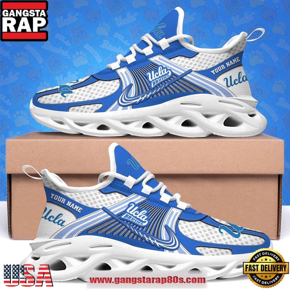 UCLA Bruins Personalized Clunky Sneaker Max Soul Shoes