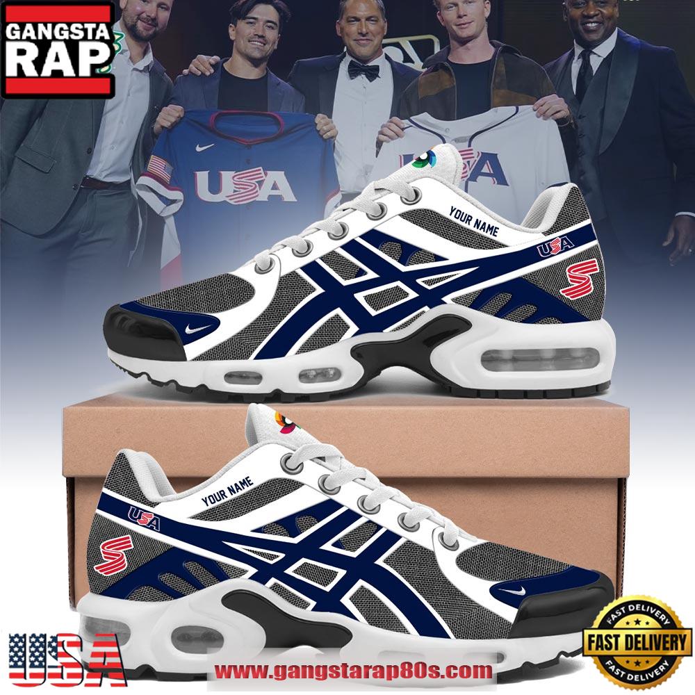 USA Baseball 2026 World Baseball Limited Edition Custom Max Plus Shoes