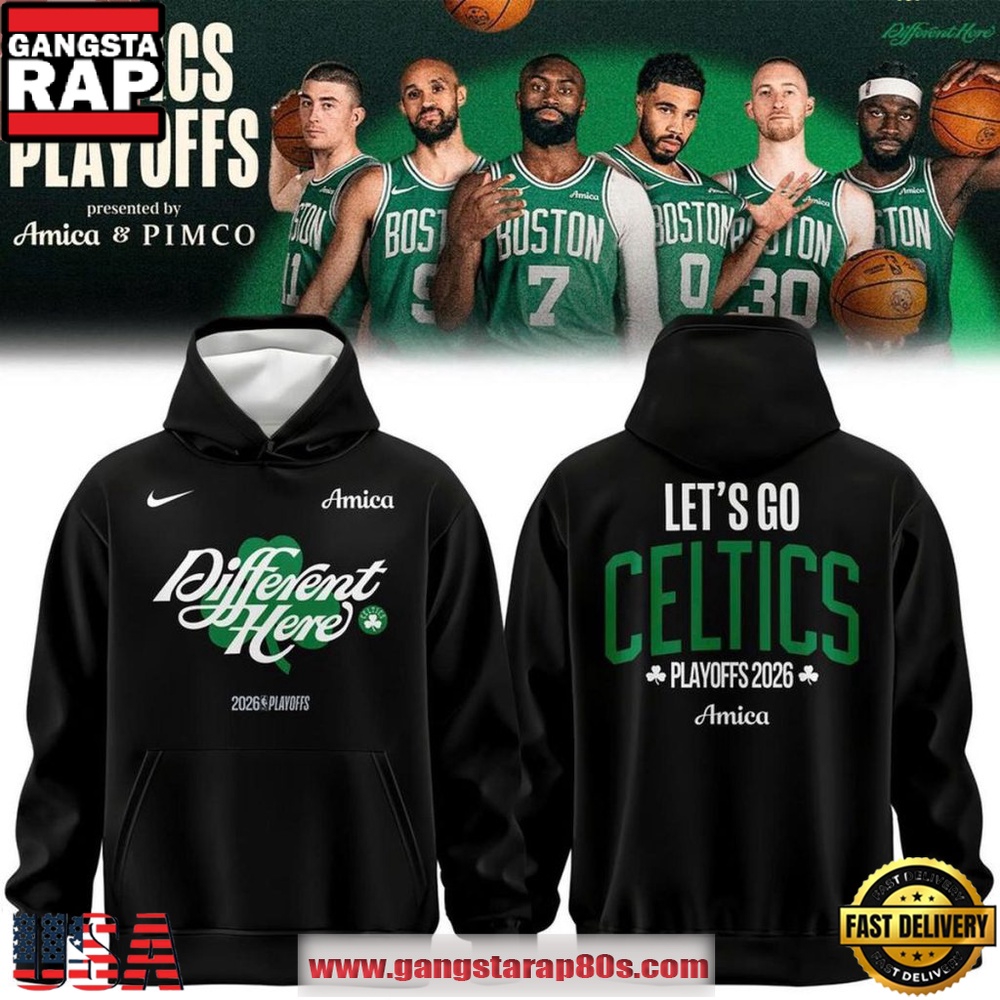 Boston Celtics Different Here Playoffs 2026 Limited Edition Hoodie