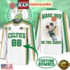 Boston Celtics Premium NBA Magic Drip Long Jersey Shirt 3 Boston Celtics Premium NBA Magic Drip Long Jersey