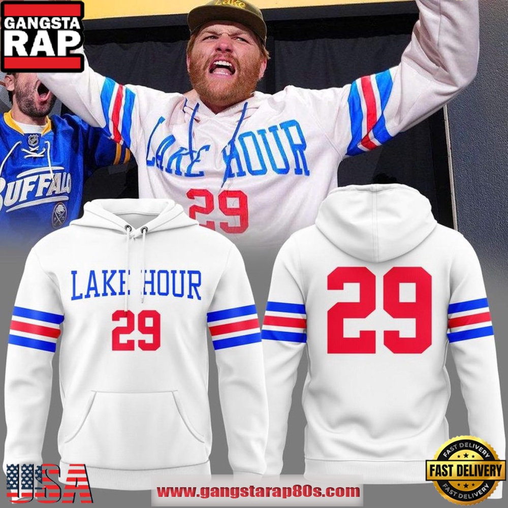 Buffalo Sabres Wyatt Russell 2026 Lake Hour 29 Unisex Hoodie