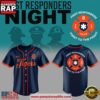 Detroit Tigers x First Responders Night 2026 Baseball Jersey Shirt