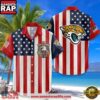 Jacksonville Jaguars Hawaiian Shirt USA Flag 250 Years of Freedom Anniversary 1776-2026