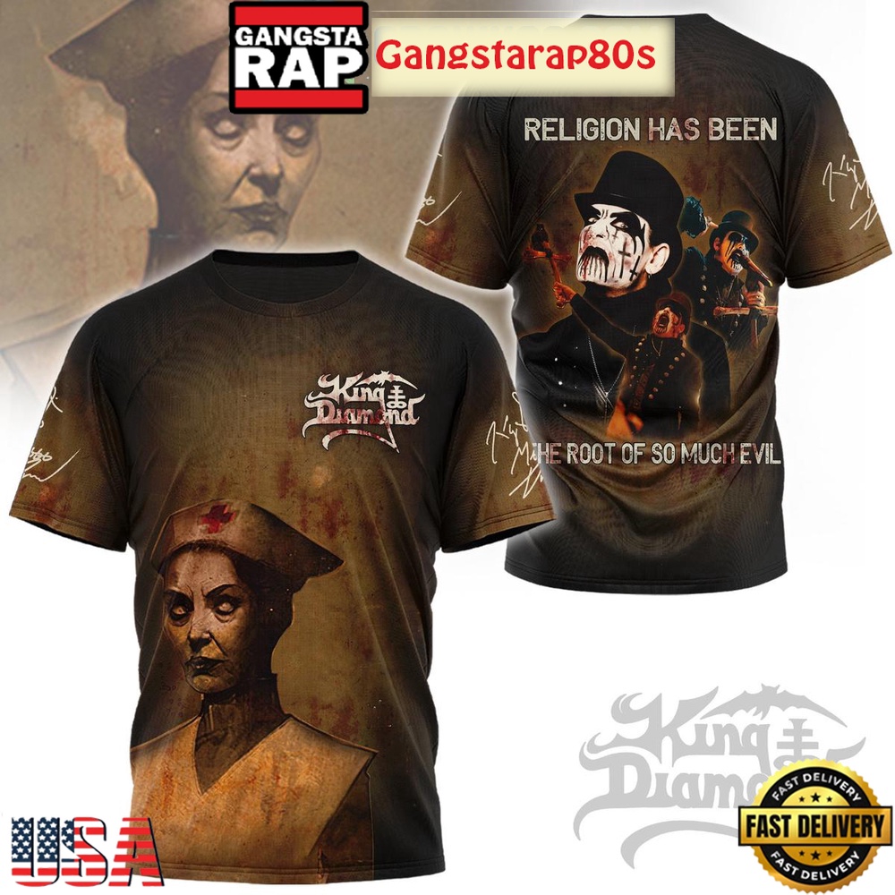 King Of Diamond Religion Has Been The Root Of So Much Evil Special Unisex T-Shirt