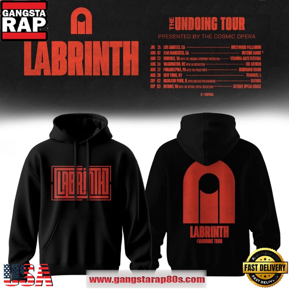 Labrinth The Undoing Tour 2026 Limited Edition Hoodie Shirt
