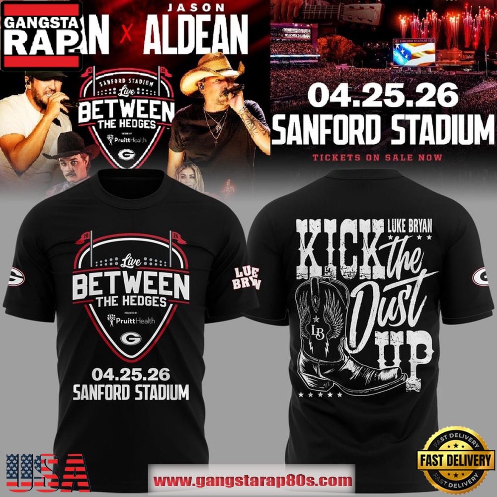 Luke Bryan x Jason Aldean Between The Hedges Live 2026 T-Shirt