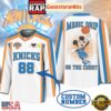New York Knicks Premium NBA Magic Drip Long Jersey