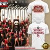 Oklahoma Sooners 2026 NCAA Women’s Gymnastics National Champions 3D Shirt
