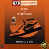One Piece Portgas D Ace V.2 Nike Air Jordan 1 High-Top Shoes