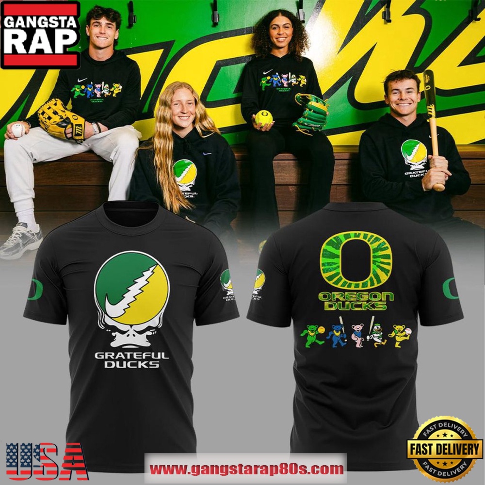 Oregon Ducks Grateful Ducks 2026 Limited Edition T-Shirt