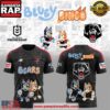Perth Bears x Bluey & Bingo Night 2026 Black T-Shirt