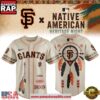 San Francisco Giants Native American Heritage Night 2026 Special Edition Baseball Jersey