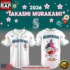 Seattle Mariners x Takashi Murakami Tokyo Series 2026 Special Edition Baseball Jersey